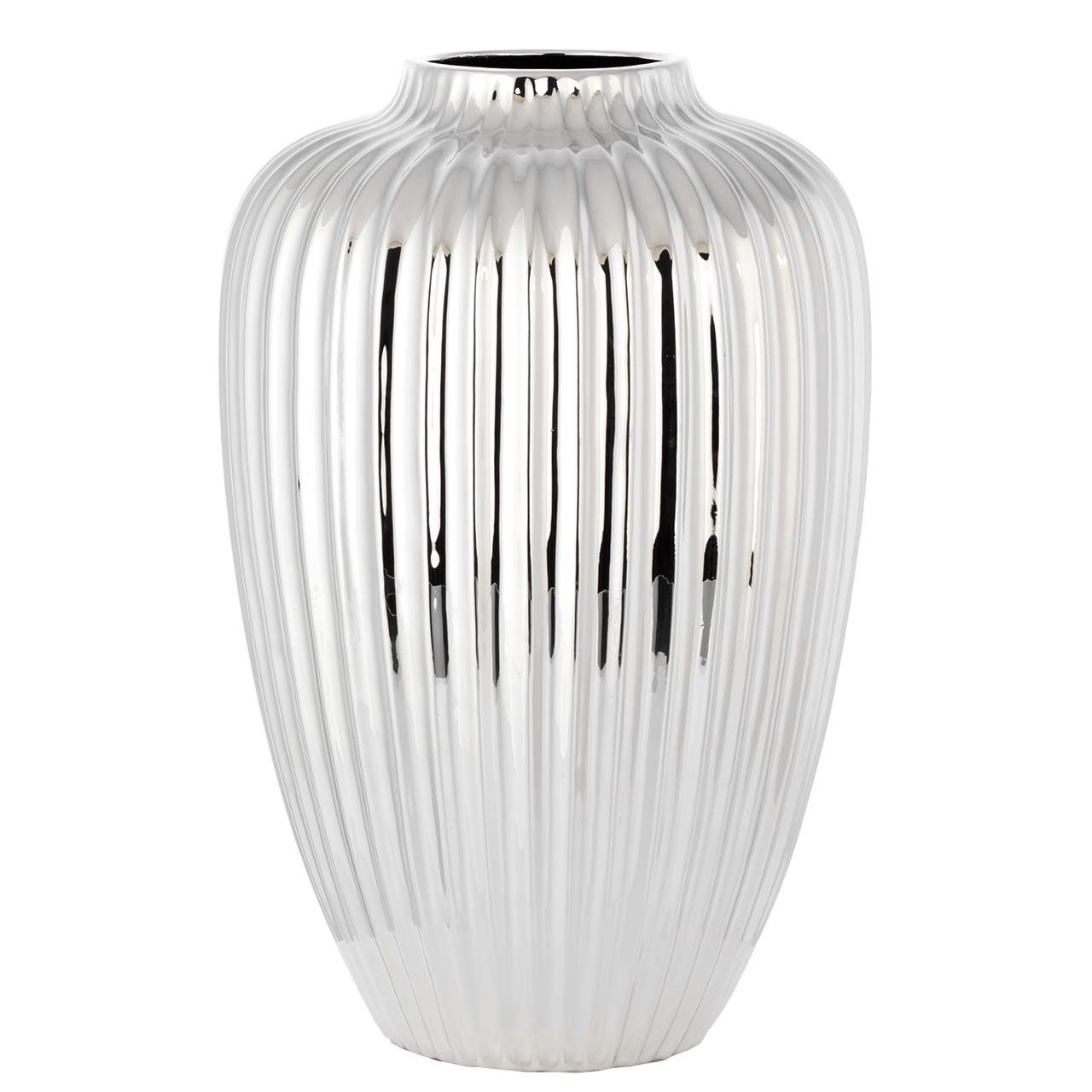 VASO ANFORA CON FESONI CM 21x33
